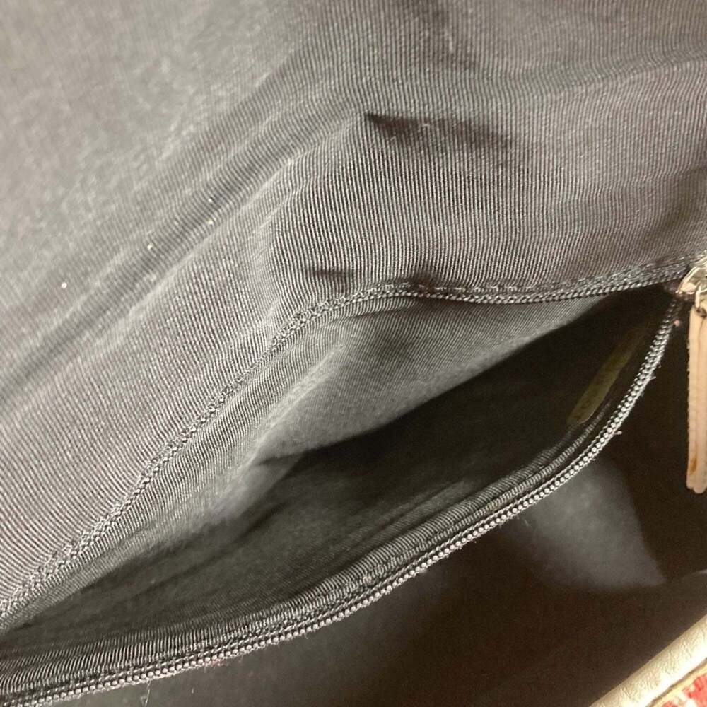 CHANEL Black Leather Logo Shoulder Bag - Picture 11 of 13